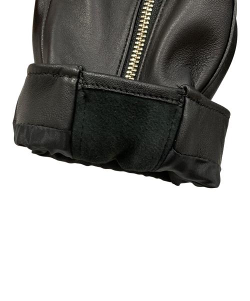 LIDnM（リドム）LIDnM (リドム) シングルライダースジャケット ブラック サイズ:Ⅿの古着・服飾アイテム