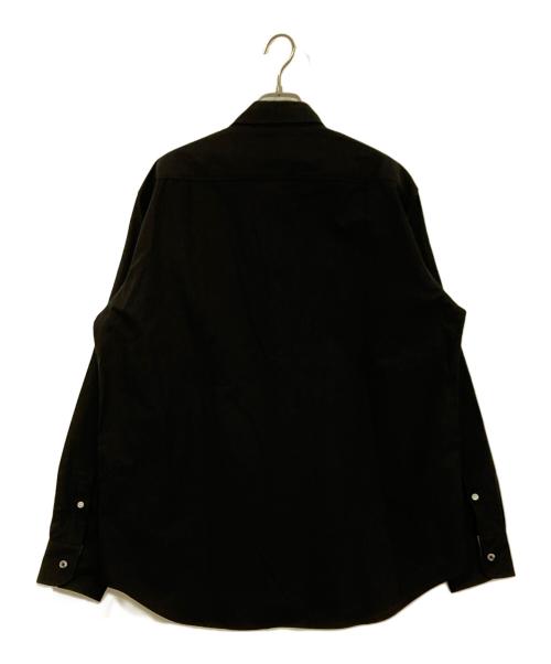 BLACK LABEL CRESTBRIDGE（ブラックレーベル クレストブリッジ）BLACK LABEL CRESTBRIDGE (ブラックレーベル クレストブリッジ) ボタンダウンシャツ ブラック サイズ:Lの古着・服飾アイテム