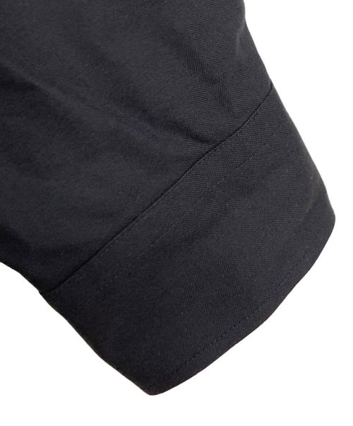 BLACK LABEL CRESTBRIDGE（ブラックレーベル クレストブリッジ）BLACK LABEL CRESTBRIDGE (ブラックレーベル クレストブリッジ) ボタンダウンシャツ ブラック サイズ:Lの古着・服飾アイテム