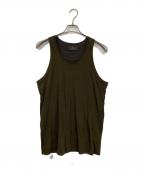 Y's for menワイズフォーメン）の古着「レイヤードタンクトップ」｜グリーン
