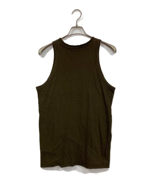 Y's for men（ワイズフォーメン）Y'S for men (ワイズフォーメン) レイヤードタンクトップ グリーン サイズ:3の古着・服飾アイテム