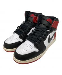 NIKE（ナイキ）の古着「エアジョーダン1 ハイ OG "ブラックトゥリイマジンド"」｜レッド×ブラック