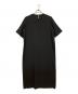 COLLAGE GALLARDAGALANTE (コラージュ ガリャルダガランテ) サイドボタンショートスリーブワンピース ブラック サイズ:FREE 未使用品：3000円