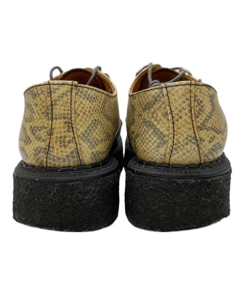 GEORGE COX（ジョージコックス）GEORGE COX (ジョージコックス) GIBSON ブラック×ベージュ サイズ:7の古着・服飾アイテム