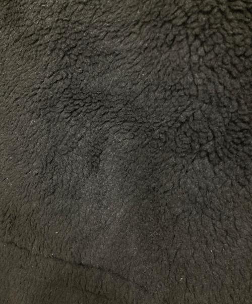 DROLE DE MONSIEUR（ドロール ド ムッシュ）DROLE DE MONSIEUR (ドロール ド ムッシュ) SHERPA HF ZIP JKT ブラック サイズ:Ⅿの古着・服飾アイテム