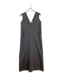 theory luxe（セオリーリュクス）の古着「FROST STRETCHジャンパースカート」｜グレー