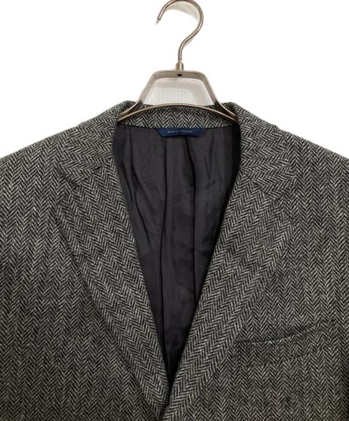 BROOKS BROTHERS（ブルックスブラザーズ）BROOKS BROTHERS (ブルックスブラザーズ) 段返りヘリンボーンウール3Bジャケット グレー サイズ:44Rの古着・服飾アイテム