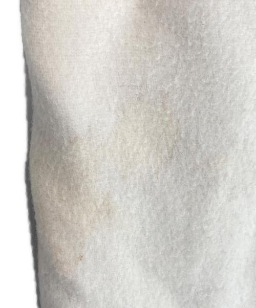 1piu1uguale3（ウノピュウノウグァーレトレ）1piu1uguale3 (ウノピュウノウグァーレトレ) クレイジーラップコート ブラウン×ホワイト サイズ:3の古着・服飾アイテム