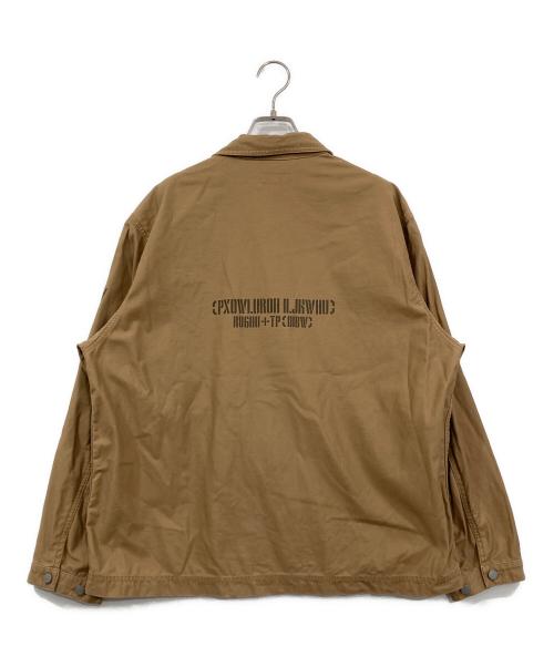 LFYT（エルエフワイティー）LFYT (エルエフワイティー) MILITARY CODE FLIGHT UTILITY SHIRT ブラウン サイズ:Lの古着・服飾アイテム