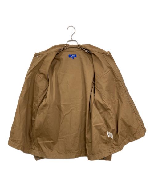 LFYT（エルエフワイティー）LFYT (エルエフワイティー) MILITARY CODE FLIGHT UTILITY SHIRT ブラウン サイズ:Lの古着・服飾アイテム