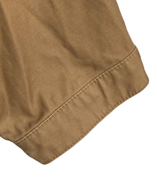 LFYT（エルエフワイティー）LFYT (エルエフワイティー) MILITARY CODE FLIGHT UTILITY SHIRT ブラウン サイズ:Lの古着・服飾アイテム