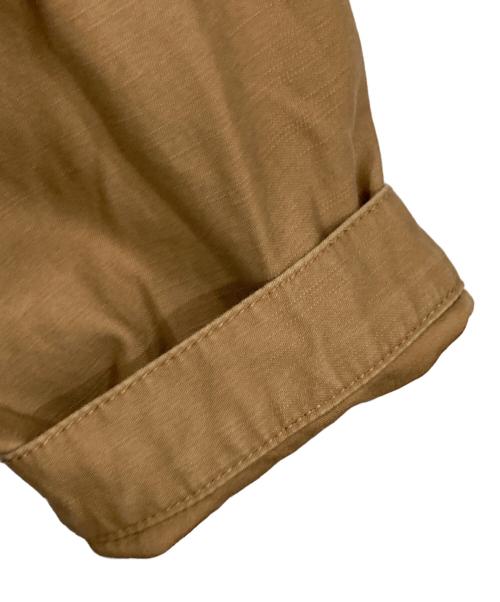 LFYT（エルエフワイティー）LFYT (エルエフワイティー) MILITARY CODE FLIGHT UTILITY SHIRT ブラウン サイズ:Lの古着・服飾アイテム