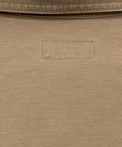 LFYT（エルエフワイティー）LFYT (エルエフワイティー) MILITARY CODE FLIGHT UTILITY SHIRT ブラウン サイズ:Lの古着・服飾アイテム