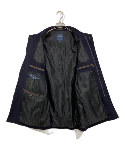 BROOKS BROTHERS（ブルックスブラザーズ）BROOKS BROTHERS (ブルックスブラザーズ) ウールステンカラーコート ネイビー サイズ:Ⅿの古着・服飾アイテム