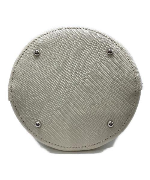 TOFF&LOADSTONE（トフアンドロードストーン）TOFF&LOADSTONE (トフアンドロードストーン) ランタンリザードバッグ アイボリーの古着・服飾アイテム