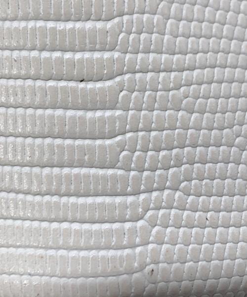 TOFF&LOADSTONE（トフアンドロードストーン）TOFF&LOADSTONE (トフアンドロードストーン) ランタンリザードバッグ アイボリーの古着・服飾アイテム