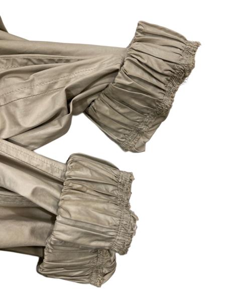 SPORT MAX（スポーツマックス）SPORT MAX (スポーツマックス) ラウンドカラーコート ベージュ サイズ:42の古着・服飾アイテム