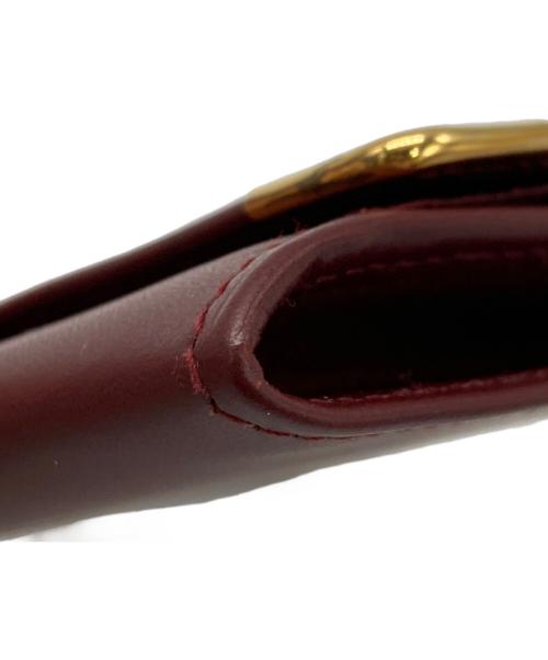 Cartier（カルティエ）Cartier (カルティエ) コインケース ボルドーの古着・服飾アイテム