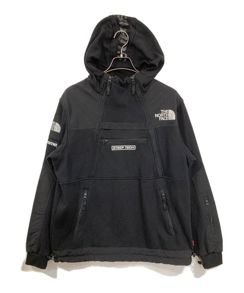 THE NORTH FACE（ザ ノース フェイス）THE NORTH FACE (ザ ノース フェイス) SUPREME (シュプリーム) Steep Tech Hooded Sweatshirt ブラック サイズ:Ⅿの古着・服飾アイテム