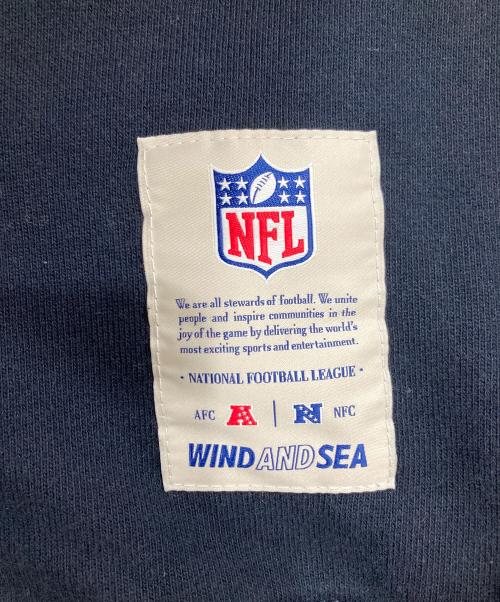 WIND AND SEA（ウィンダンシー）WIND AND SEA (ウィンダンシー) NFL (エヌエフエル) League Logo Crewneck Sweat ネイビー サイズ:Ⅿの古着・服飾アイテム
