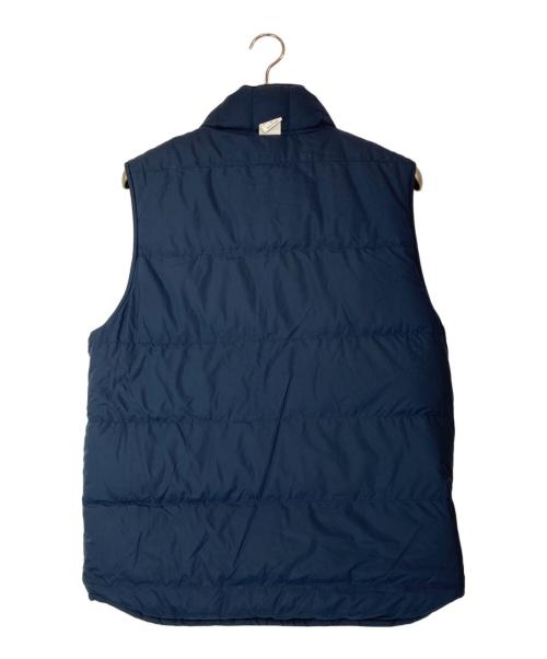 Patagonia（パタゴニア）Patagonia (パタゴニア) Reversible Bivy Down Vest ネイビー×ベージュ サイズ:Ｍの古着・服飾アイテム