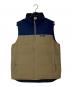 Patagonia（パタゴニア）の古着「Reversible Bivy Down Vest」｜ネイビー×ベージュ