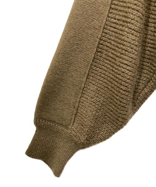 BALENCIAGA SPORTS（バレンシアガ）BALENCIAGA SPORTS (バレンシアガ) オールドVネックニット ブラウン サイズ:Mの古着・服飾アイテム