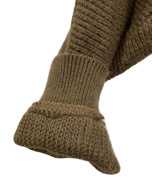 BALENCIAGA SPORTS（バレンシアガ）BALENCIAGA SPORTS (バレンシアガ) オールドVネックニット ブラウン サイズ:Mの古着・服飾アイテム