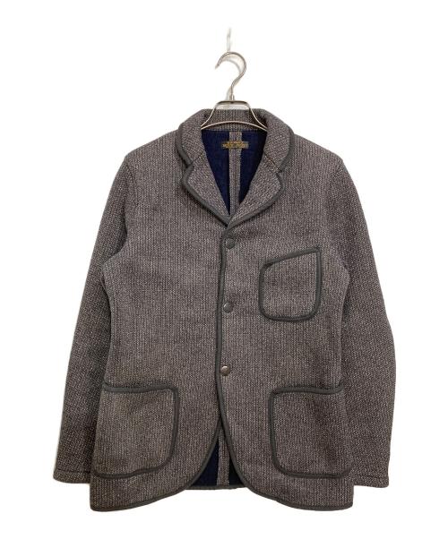 BROWN'S BEACH JACKET（ブラウンズビーチジャケット）BROWN'S BEACH JACKET (ブラウンズビーチジャケット) ビーチクロス テーラードジャケット グレー サイズ:40の古着・服飾アイテム