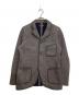 BROWN'S BEACH JACKET（ブラウンズビーチジャケット）の古着「ビーチクロス テーラードジャケット」｜グレー