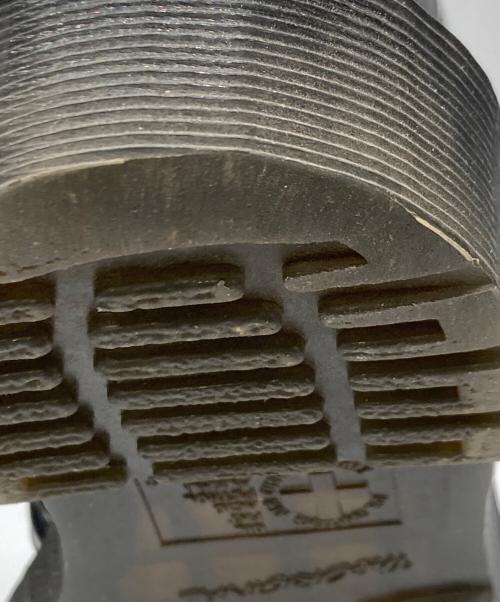 Dr.Martens（ドクターマーチン）Dr.Martens (ドクターマーチン) ゼブラエンボス8ホールブーツ ブラック サイズ:UK4の古着・服飾アイテム