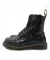 Dr.Martens (ドクターマーチン) ゼブラエンボス8ホールブーツ ブラック サイズ:UK4：7000円