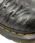 中古・古着 Dr.Martens (ドクターマーチン) ゼブラエンボス8ホールブーツ ブラック サイズ:UK4：7000円