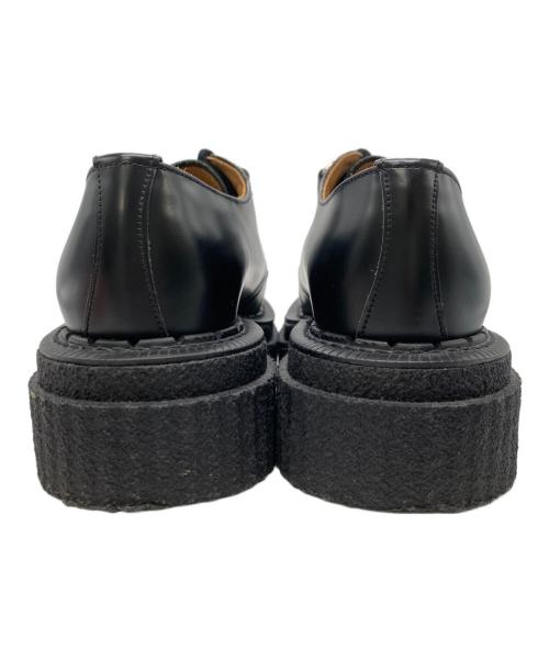 sacai（サカイ）sacai (サカイ) GEORGE COX (ジョージコックス) ハミルトン ダブルソール クリーパーシューズ ブラック サイズ:4の古着・服飾アイテム