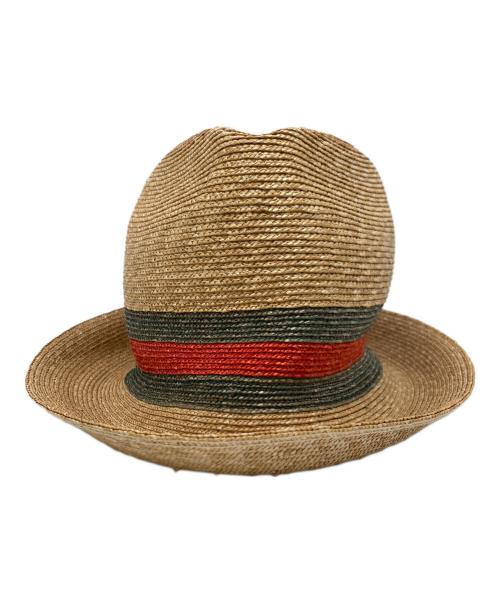 GUCCI（グッチ）GUCCI (グッチ) シェリーラインハット ベージュの古着・服飾アイテム
