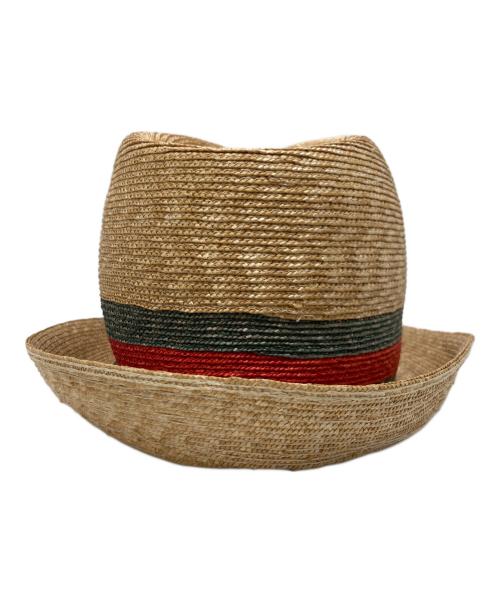 GUCCI（グッチ）GUCCI (グッチ) シェリーラインハット ベージュの古着・服飾アイテム