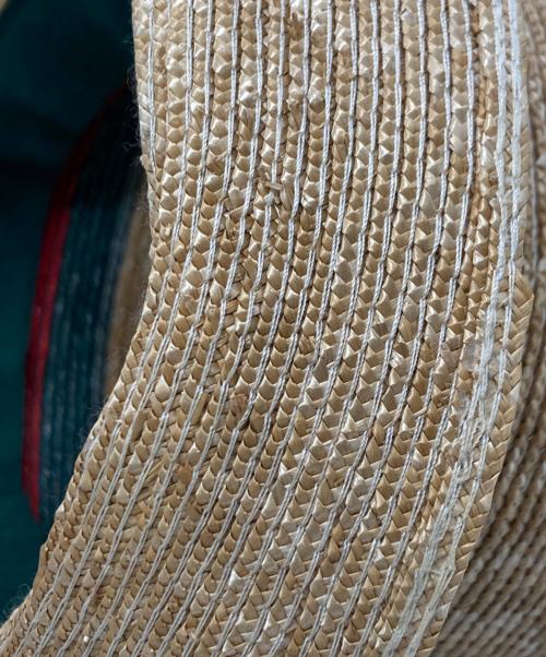 GUCCI（グッチ）GUCCI (グッチ) シェリーラインハット ベージュの古着・服飾アイテム