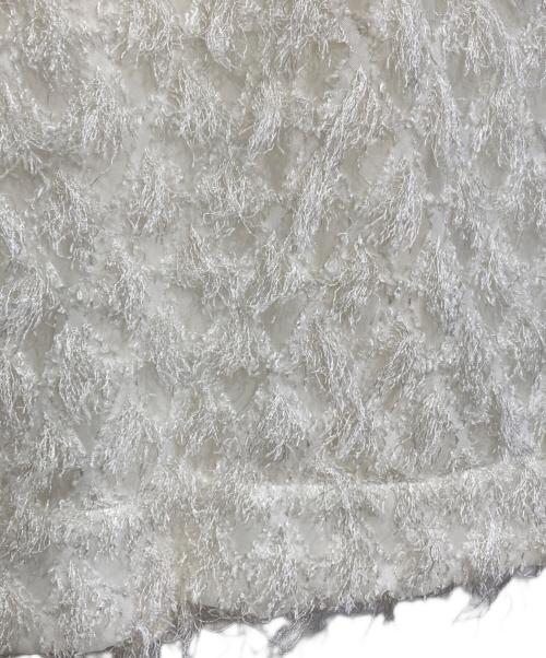 Snidel（スナイデル）Snidel (スナイデル) ジャガードフレアスカート ホワイト サイズ:Sの古着・服飾アイテム