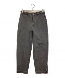 SUBLATIONS（サブレーションズ）の古着「デニムパンツ」｜ブラック