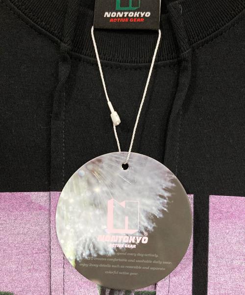 MONTOKYO（ノントーキョー）MONTOKYO (ノントーキョー) NONTOKYO PINTUCK T-SHIRT ブラック サイズ:FREEの古着・服飾アイテム