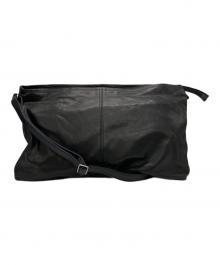 Y's for living（ワイズフォーリビング）の古着「レザーショルダーバッグ」｜ブラック