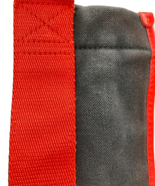 BALENCIAGA（バレンシアガ）BALENCIAGA (バレンシアガ) スモールトートバッグ ブラック×レッドの古着・服飾アイテム