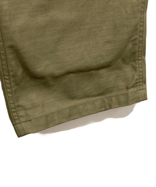 HYKE（ハイク）HYKE (ハイク) BACK SATIN BAKER PANTS カーキ サイズ:Lの古着・服飾アイテム