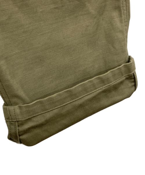 HYKE（ハイク）HYKE (ハイク) BACK SATIN BAKER PANTS カーキ サイズ:Lの古着・服飾アイテム