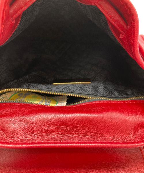 BOTTEGA VENETA（ボッテガベネタ）BOTTEGA VENETA (ボッテガベネタ) ミニリュック レッドの古着・服飾アイテム