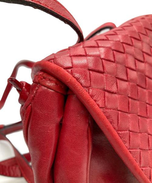 BOTTEGA VENETA（ボッテガベネタ）BOTTEGA VENETA (ボッテガベネタ) ミニリュック レッドの古着・服飾アイテム