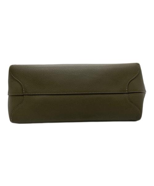 LONGCHAMP（ロンシャン）LONGCHAMP (ロンシャン) ROSEAU TOP HANDLE BAG グリーンの古着・服飾アイテム