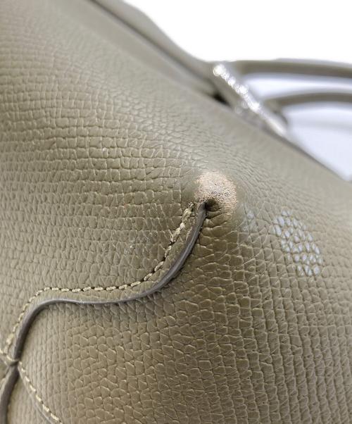 LONGCHAMP（ロンシャン）LONGCHAMP (ロンシャン) ROSEAU TOP HANDLE BAG グリーンの古着・服飾アイテム