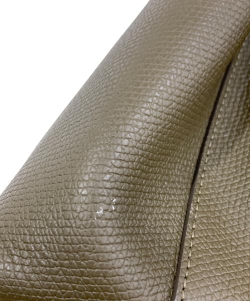 LONGCHAMP（ロンシャン）LONGCHAMP (ロンシャン) ROSEAU TOP HANDLE BAG グリーンの古着・服飾アイテム