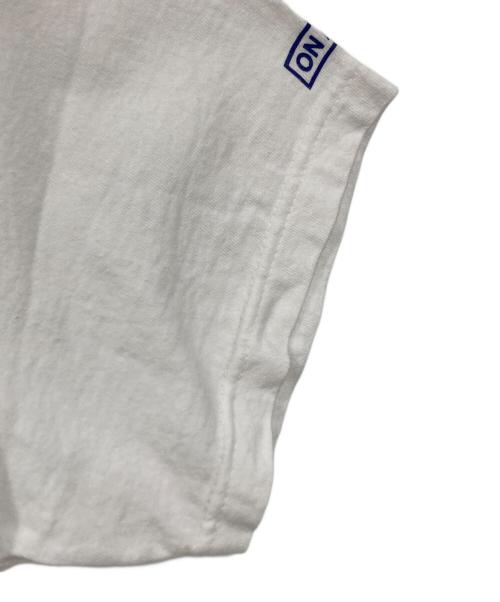 Kyne adaptation（キネ アダプテーション）Kyne adaptation (キネ アダプテーション) プリントTシャツ ホワイト サイズ:Lの古着・服飾アイテム